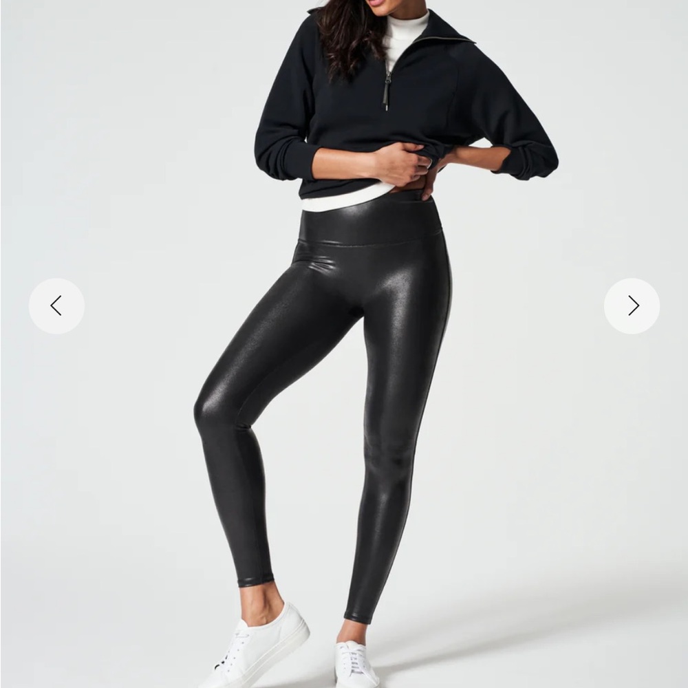 NWT Spanx Women’s Faux Leather Leggings